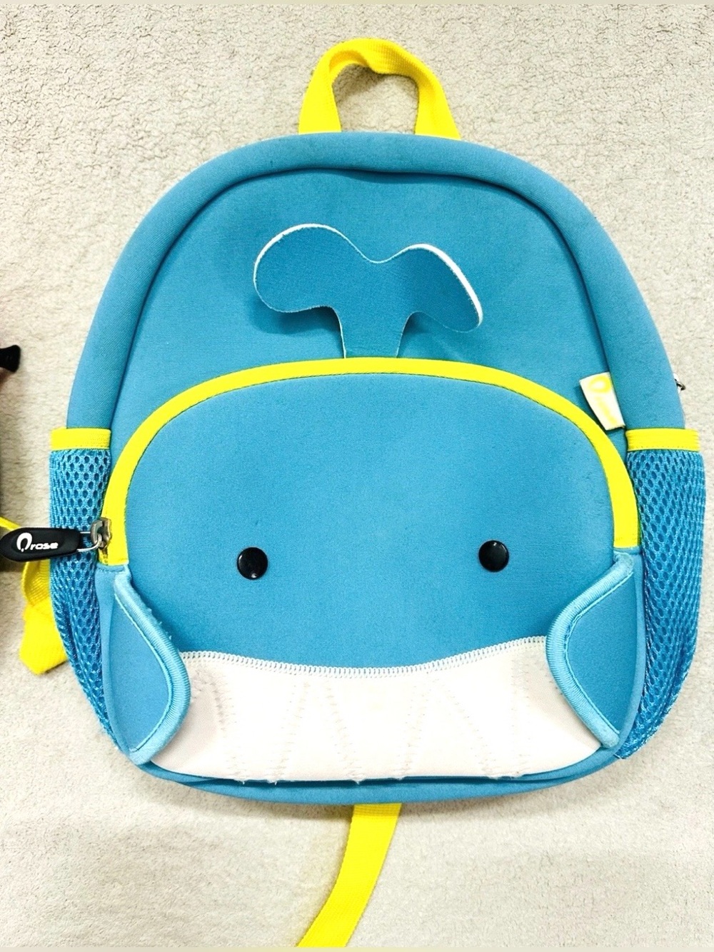 Rose of Littles Kids Soft Plush Fabric Stylish Mini Travel Backpack 30*25*10cm